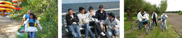 Umweltcamp auf der Ostseeinsel