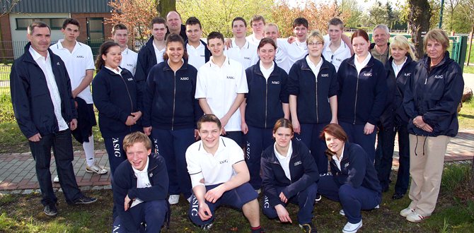 Schüler der ASIG Berufsfachschule