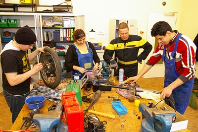 Sch&uuml;lerfirmenarbeit Crazy Mofa