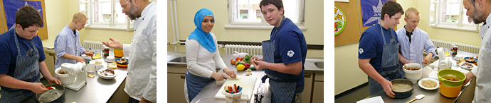 Schülerfirma "Enda-Catering"