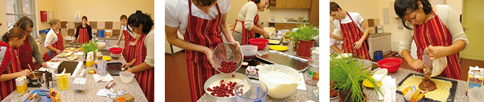 Schülerfirma "Victorias Catering Service"