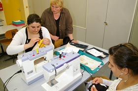 Schülerfirmenarbeit Textil