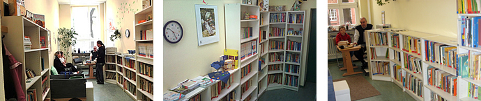 Sch&uuml;lerfirma Bibliothek