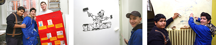 Schülerfirmenarbeit Hau-Tec